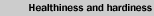 Healthiness and hardiness