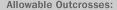 Allowable Outcrosses
